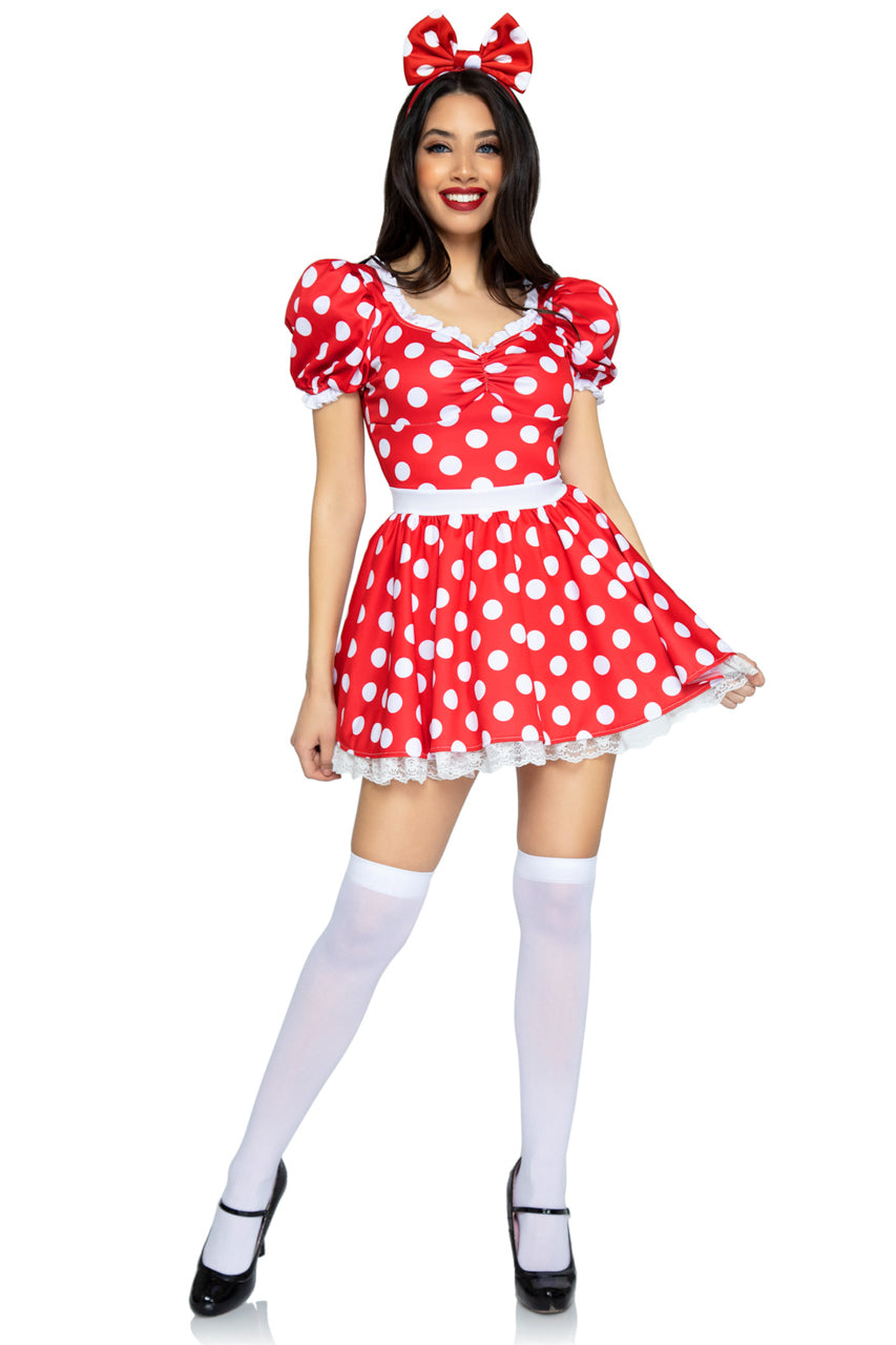 Polka Dot Mini Dress Costume