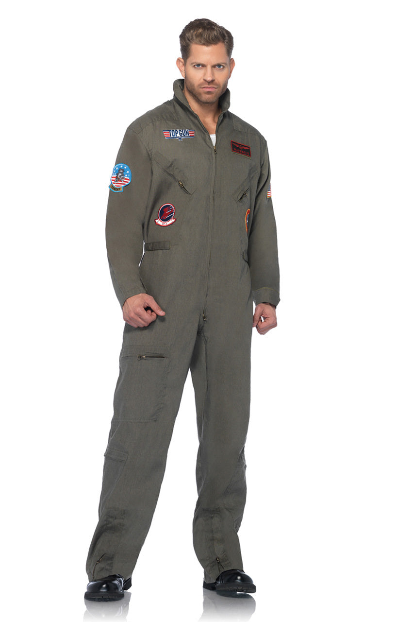 Top Gun Men's Flight Suit Costume