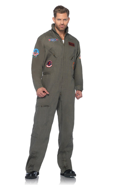 Top Gun Men's Flight Suit Costume