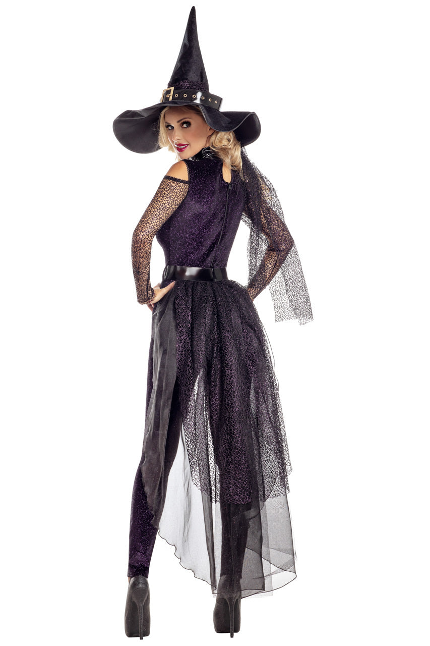 Midnight Violet Witch Costume