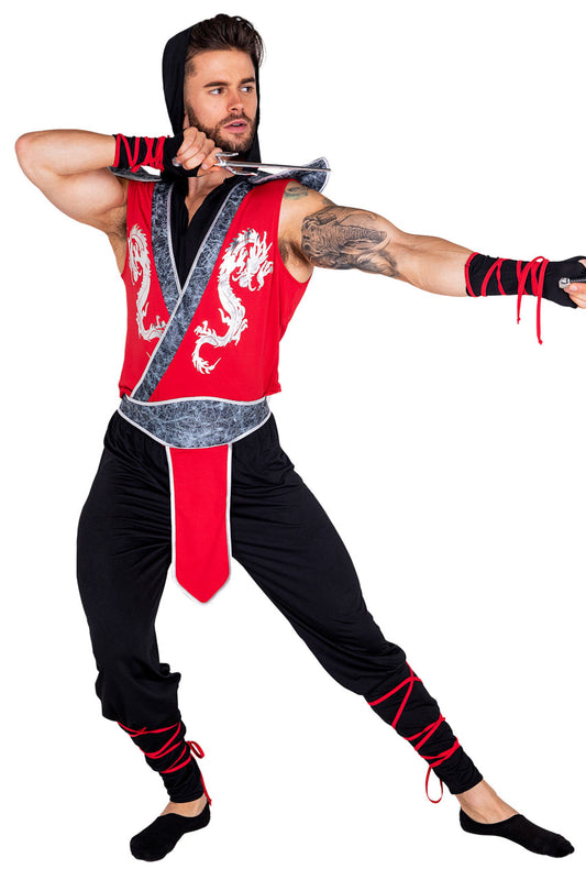 Men's Deadly Combat Ninja Costume