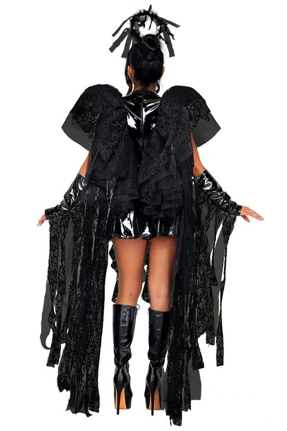 Vinyl Angel of Darkness Costume