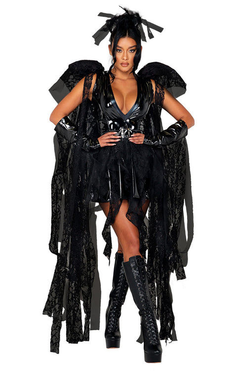 Vinyl Angel of Darkness Costume