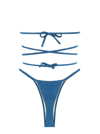 Boldessa® Trying Hard To Control Bandeau Two Piece