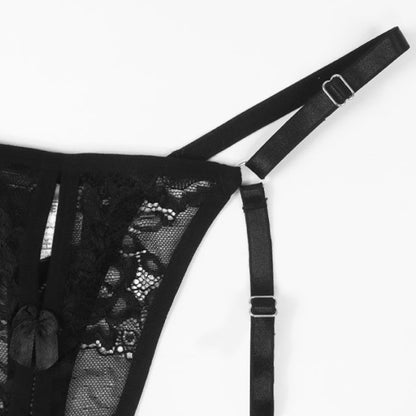 Boldessa® Elegant Lace Garter Belt – Adjustable & Seductive