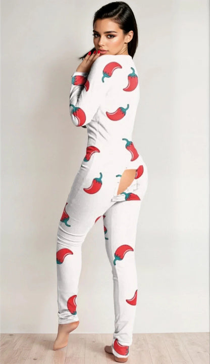 Sexy Open Back Long Johns