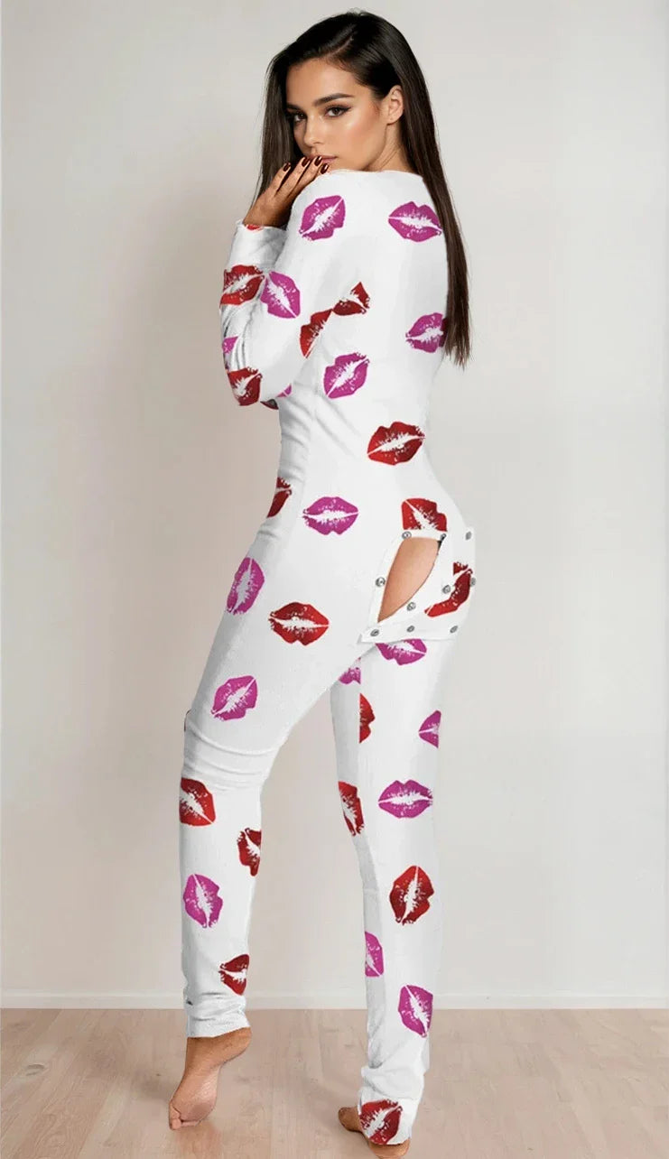 Sexy Open Back Long Johns