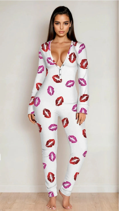 Sexy Open Back Long Johns