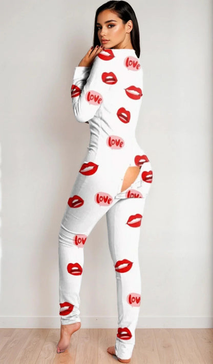 Sexy Open Back Long Johns