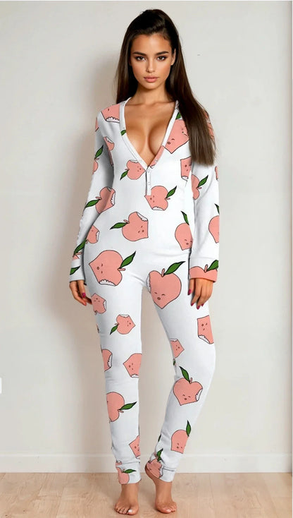 Sexy Open Back Long Johns