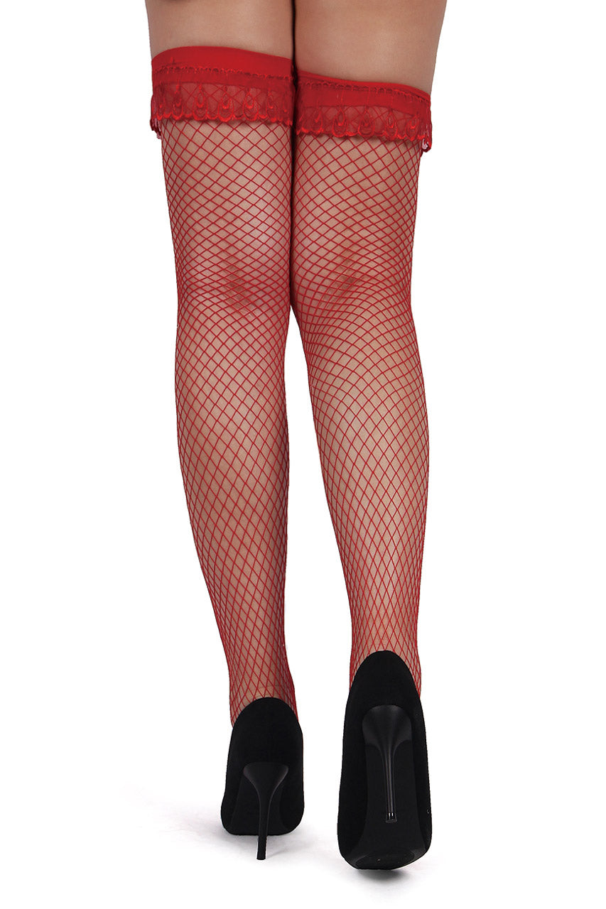 Plus Size Net Holiday Stockings