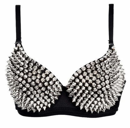 Black Moon Spiked Bra
