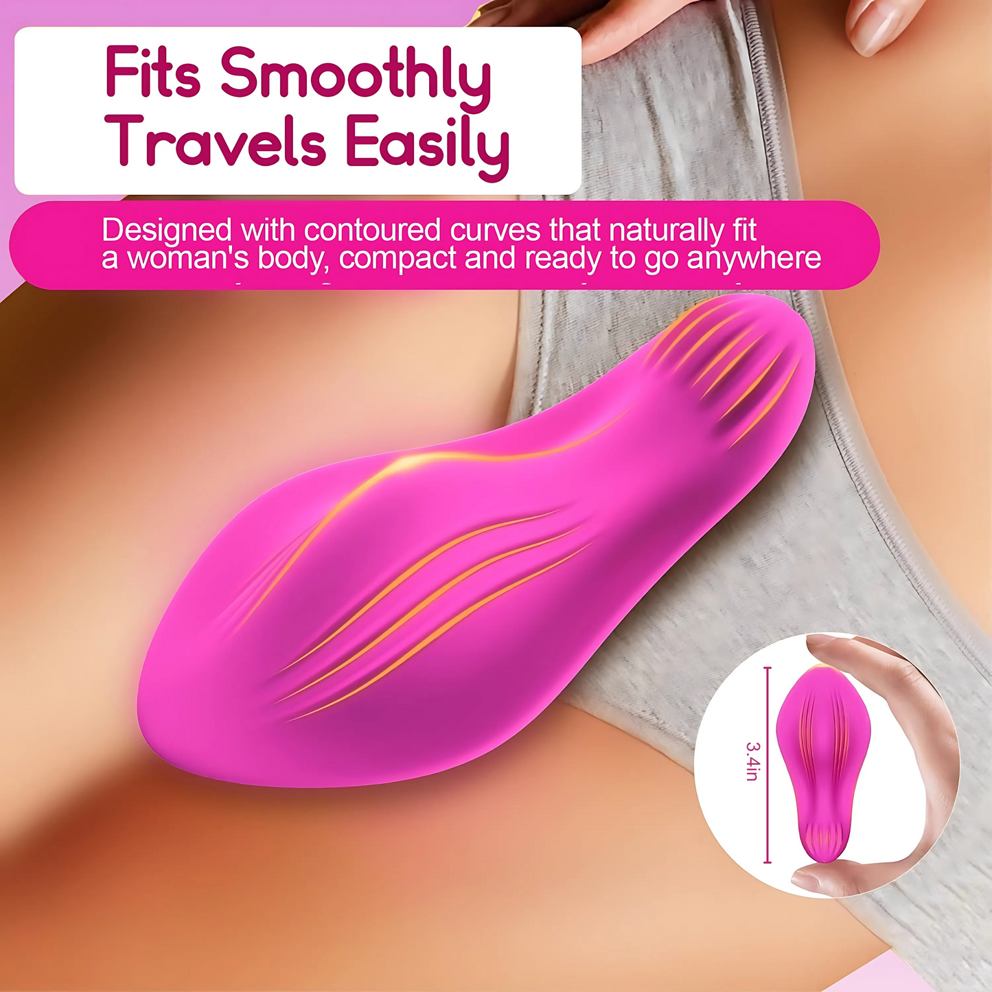 💥2025 Limited 75% OFF🔥SUPTRUCK™ Pantea🔥Wearable Panty Vibrator with 9 Modes