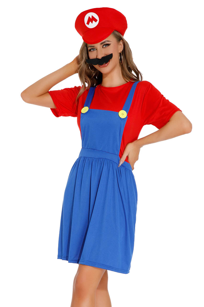 Sexy Mario Halloween Costume