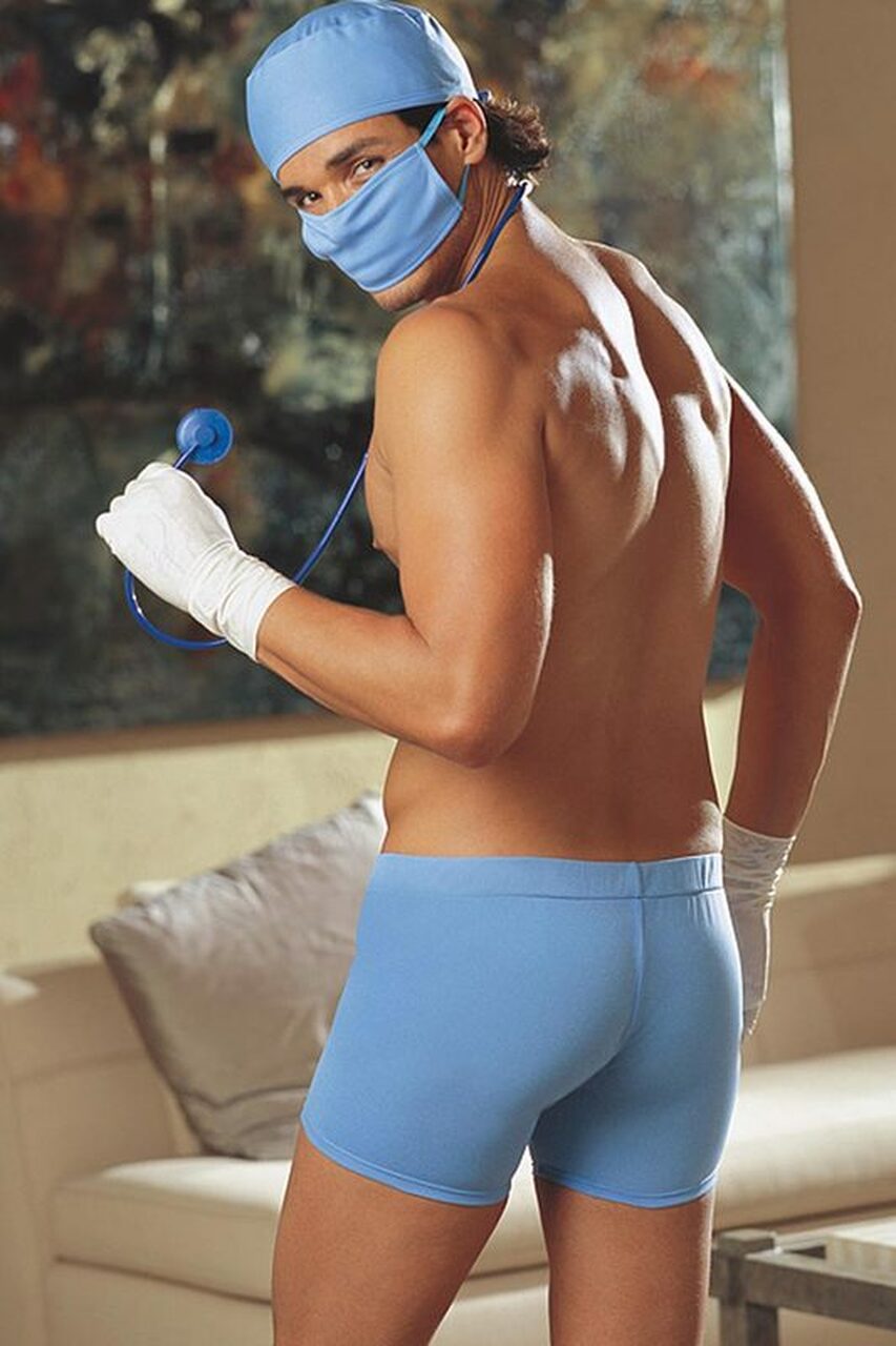 Playing Doctor Boxer Outfit