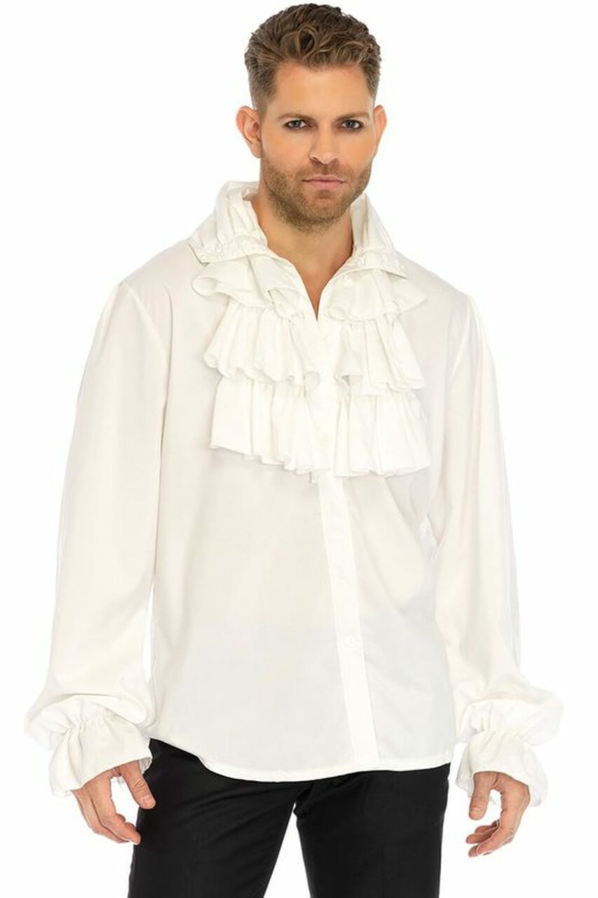 Ruffle Front Shirt