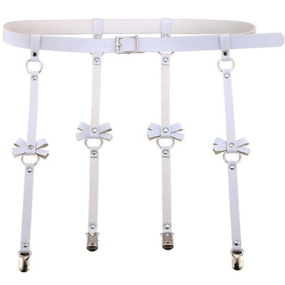 Gothyx® Bow Leather Garter