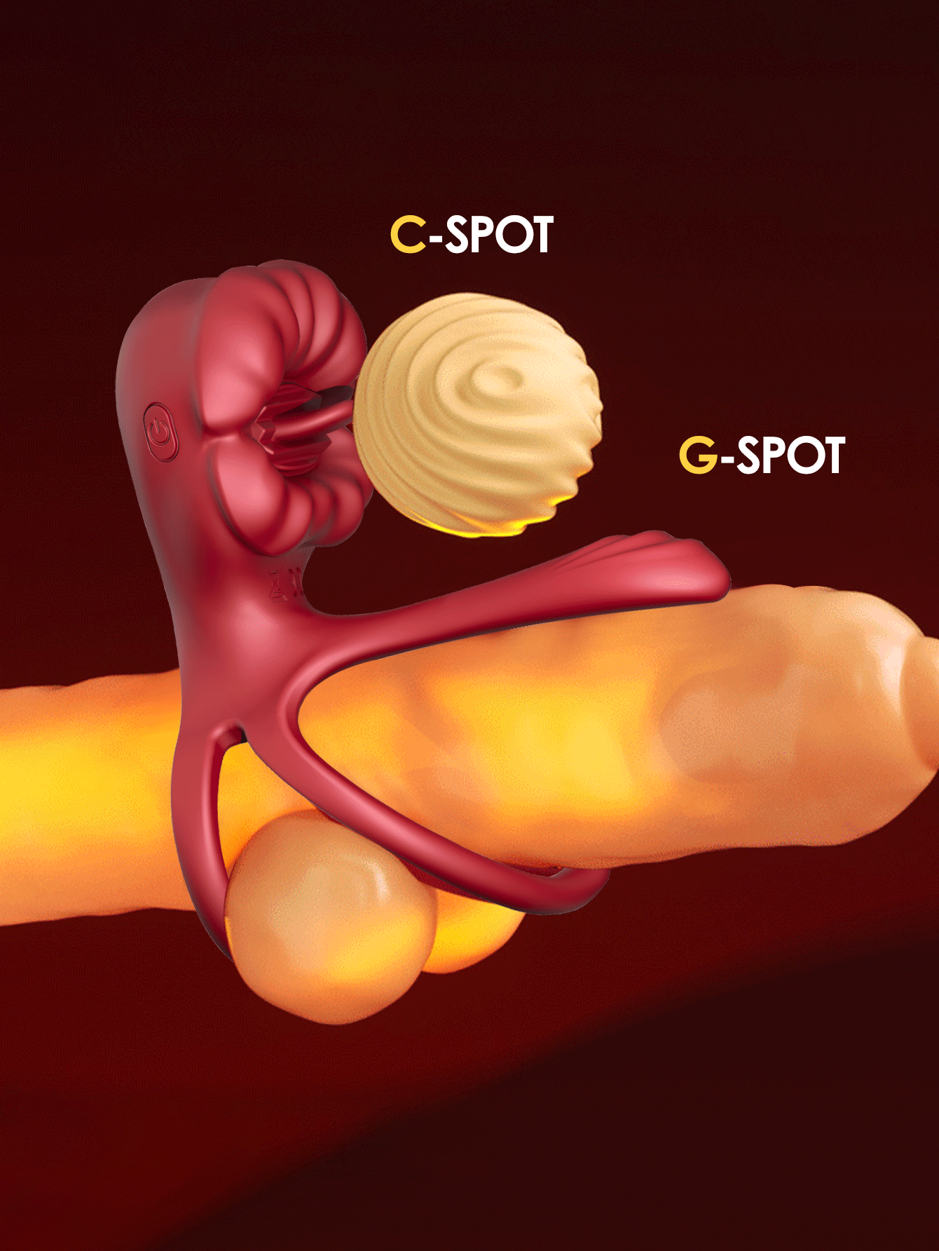 💥2025 KissMaster, Silicone Waterproof Couples Vibrator