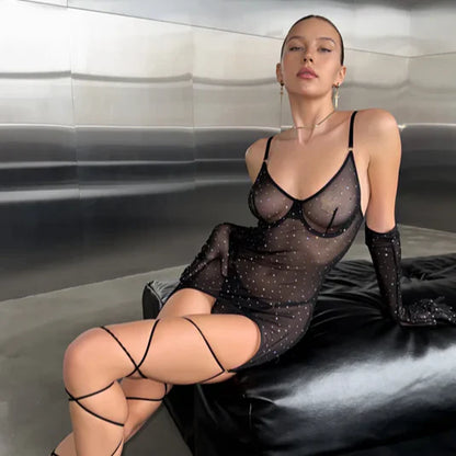 Gothyx® Crystal Bodysuit