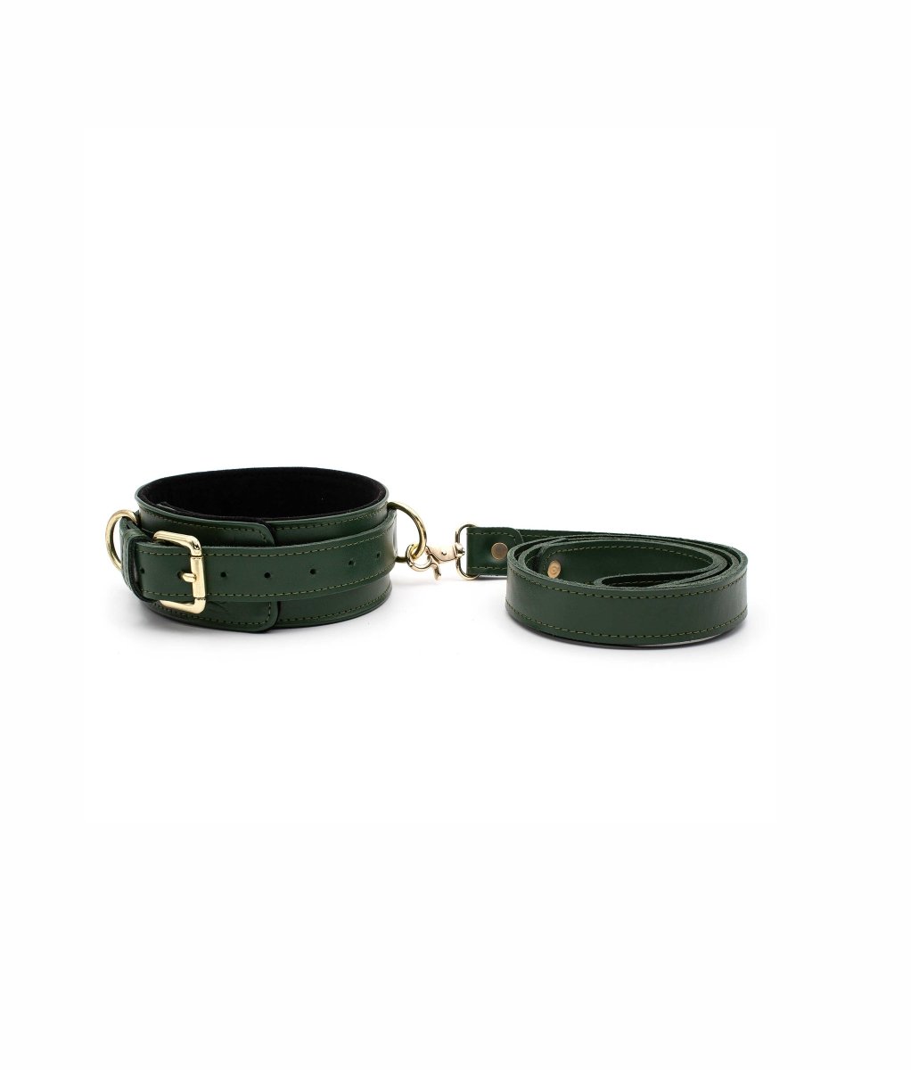 Boldessa® Black Collar with Leash
