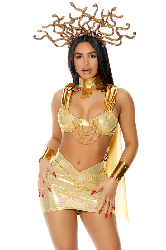 Golden Medusa Costume