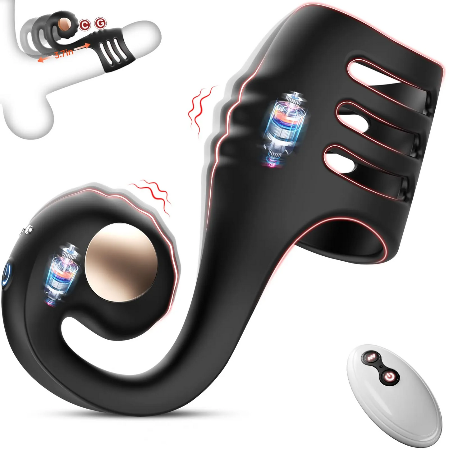 🎁2025 Unique Design Penis Sleeve💥- 👑Seahorse Armor✨