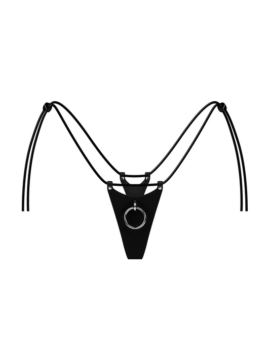Gothyx® Vow of Control Leather Thong