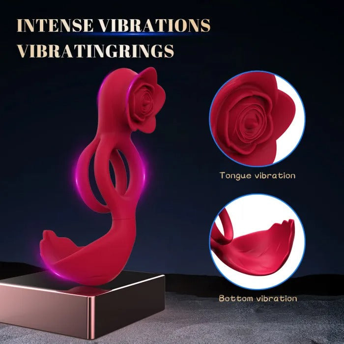 💥2025 New FLORAX 4 in 1, 12 Vibration Modes