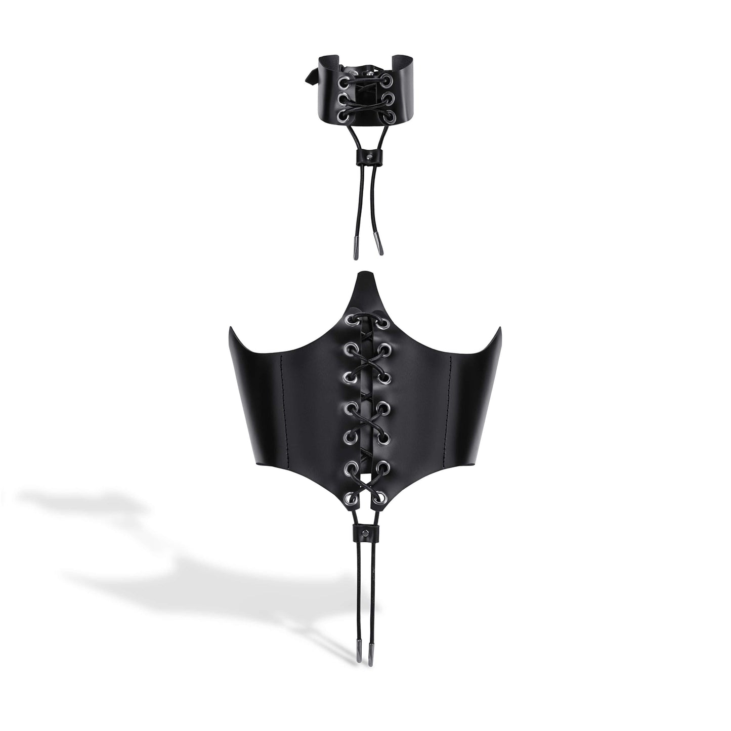 Gothyx® Leather Corset "Freya"
