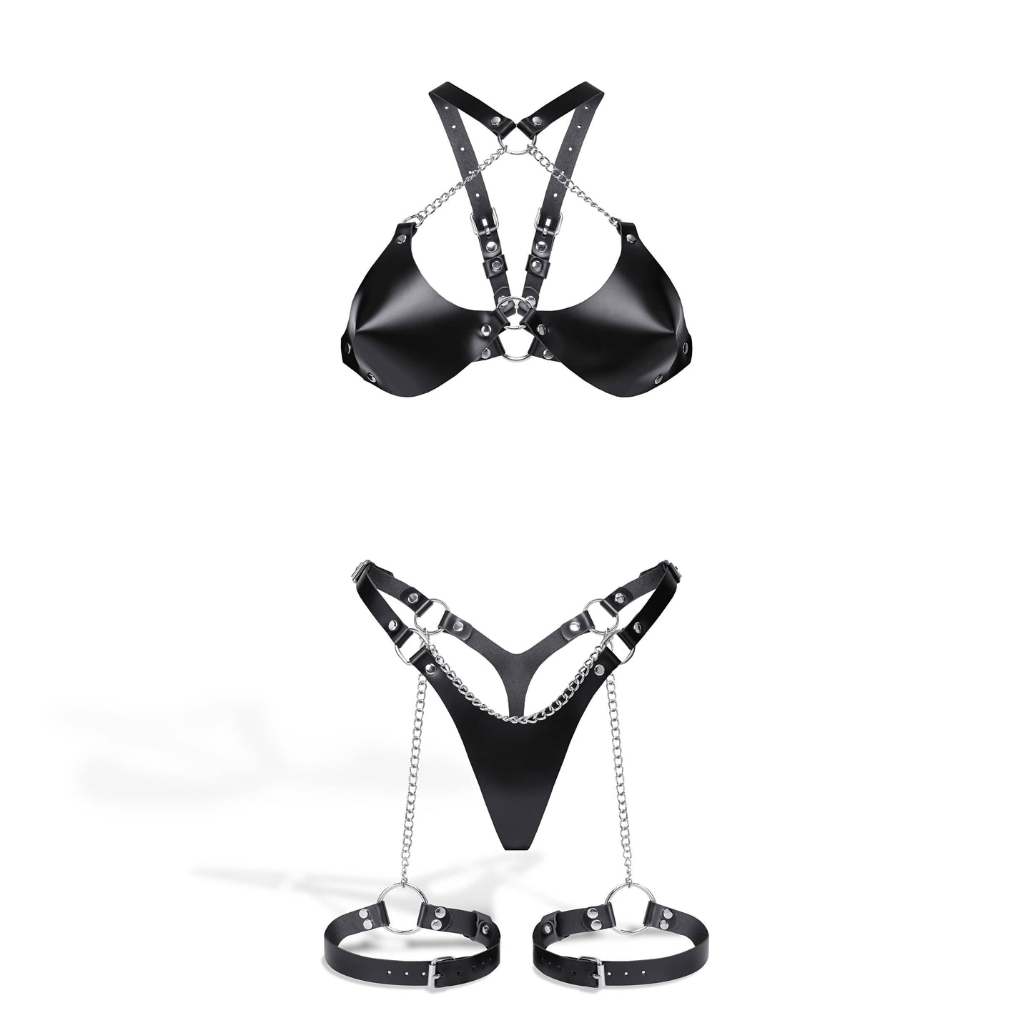 Gothyx® Leather Set "Bridget"