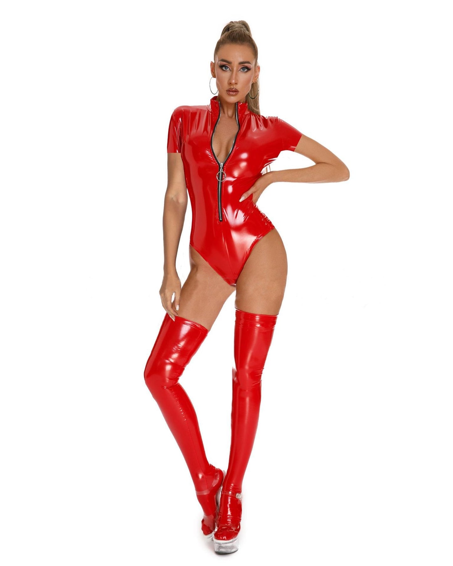 Officer Uniform Sexy One-in-one Body Shaping Suit