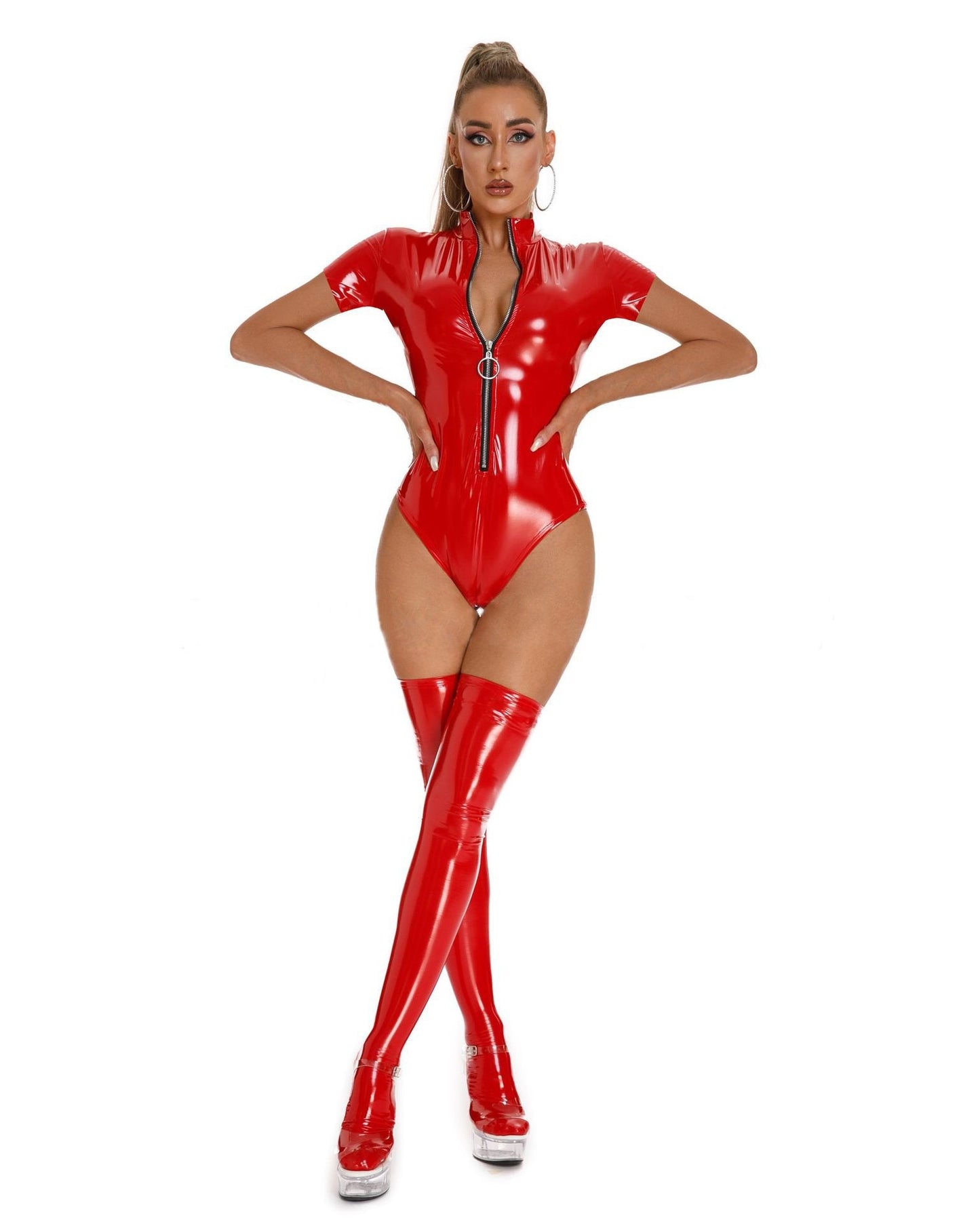 Officer Uniform Sexy One-in-one Body Shaping Suit