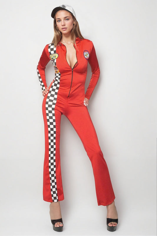 Red Racer Costume