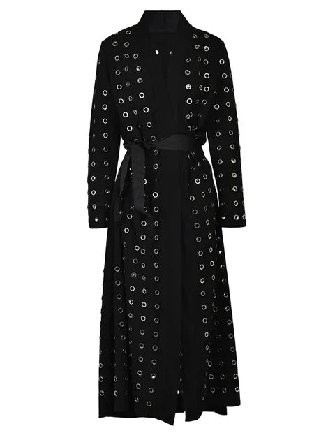 Women's Long Coat Black