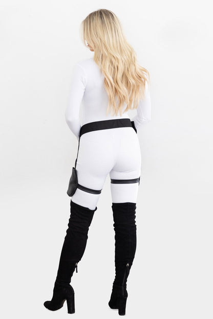 White Widow Assassin Costume